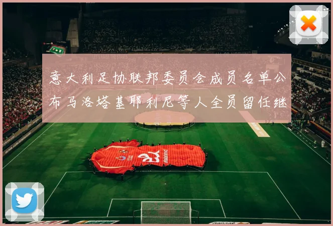 意大利足协联邦委员会成员名单公布马洛塔基耶利尼等人全员留任继续服务